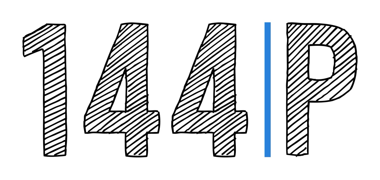 144P